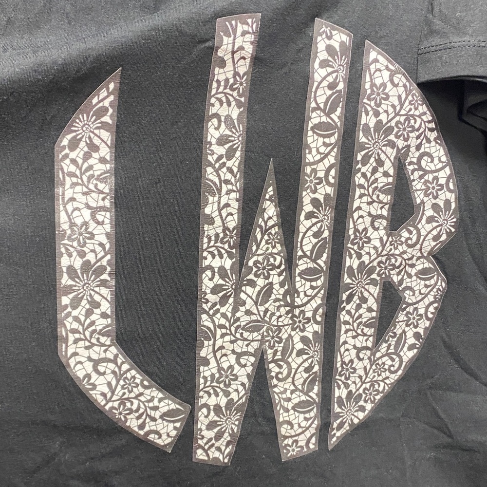 Roaman's size 4X bundle lot of 4monogram Tops LWB stretch‎ comfy floral paisley - Picture 6 of 6